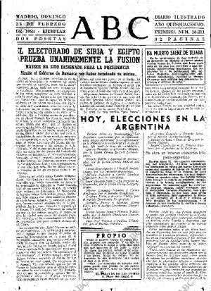 ABC MADRID 23-02-1958 página 47
