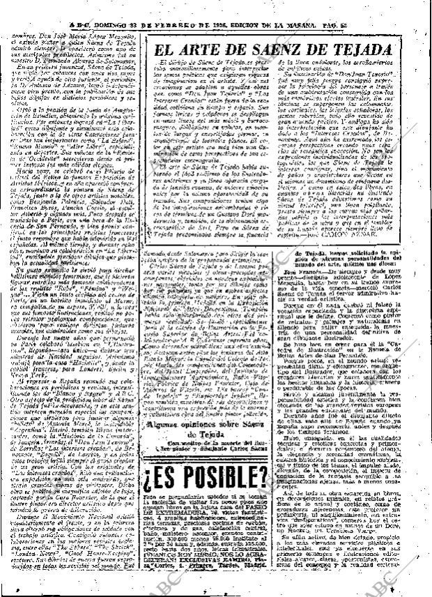ABC MADRID 23-02-1958 página 52
