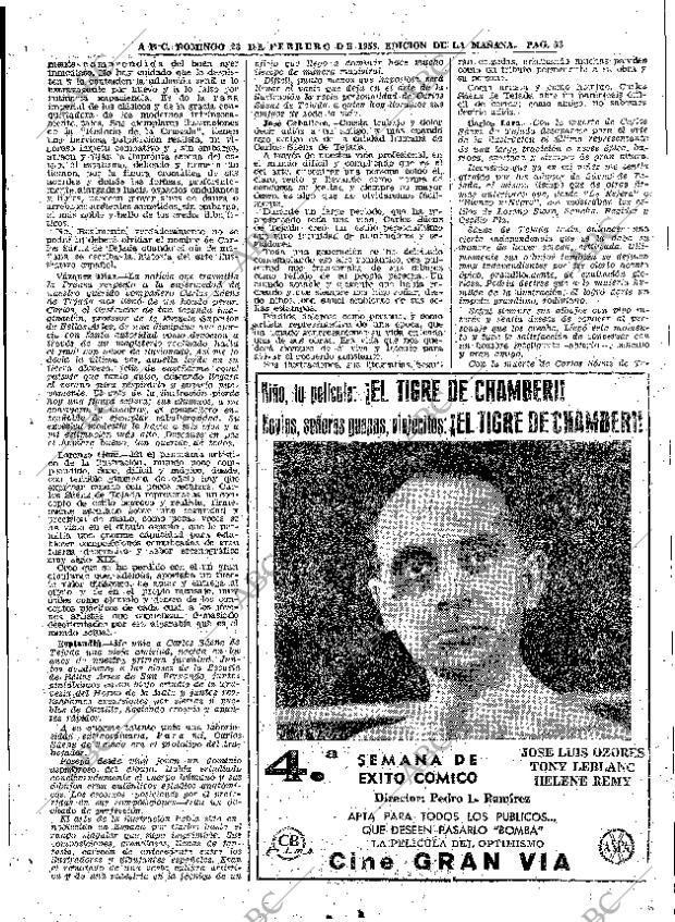 ABC MADRID 23-02-1958 página 53