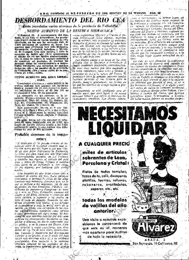 ABC MADRID 23-02-1958 página 59