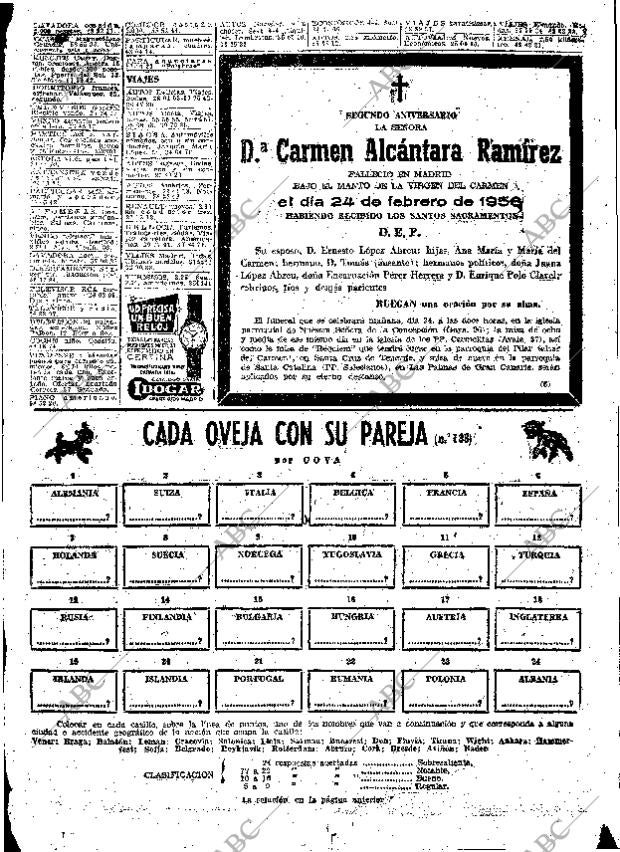 ABC MADRID 23-02-1958 página 85