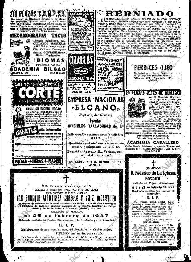 ABC MADRID 23-02-1958 página 89