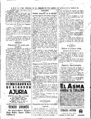 ABC SEVILLA 23-02-1958 página 56