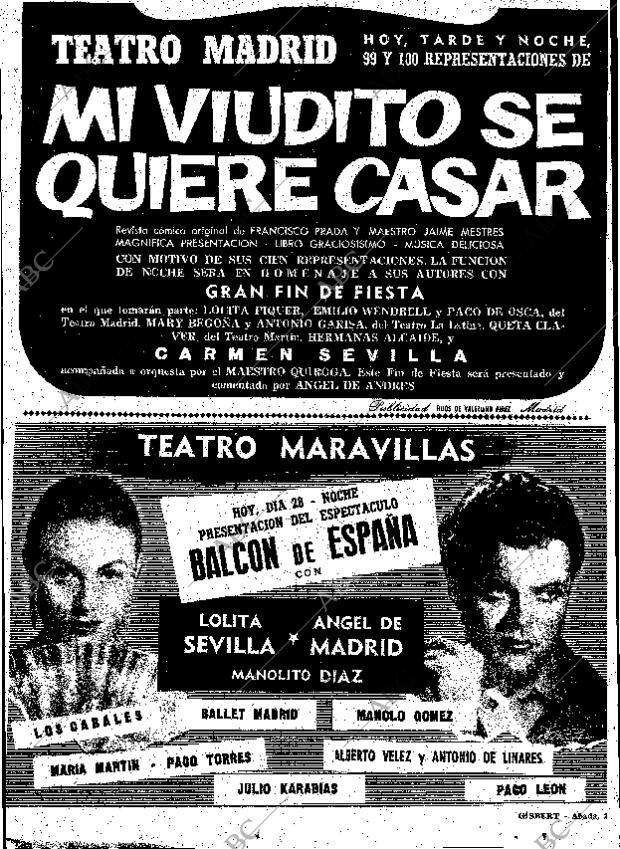 ABC MADRID 28-02-1958 página 16