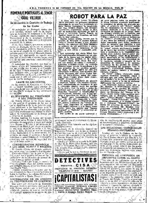 ABC MADRID 28-02-1958 página 35