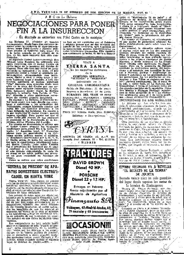 ABC MADRID 28-02-1958 página 42