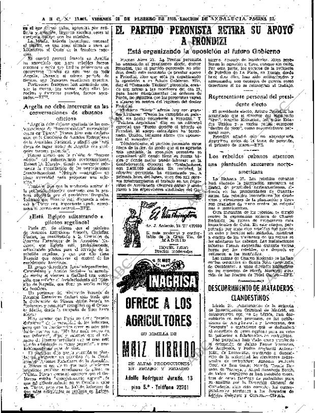 ABC SEVILLA 28-02-1958 página 23