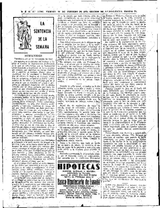 ABC SEVILLA 28-02-1958 página 30