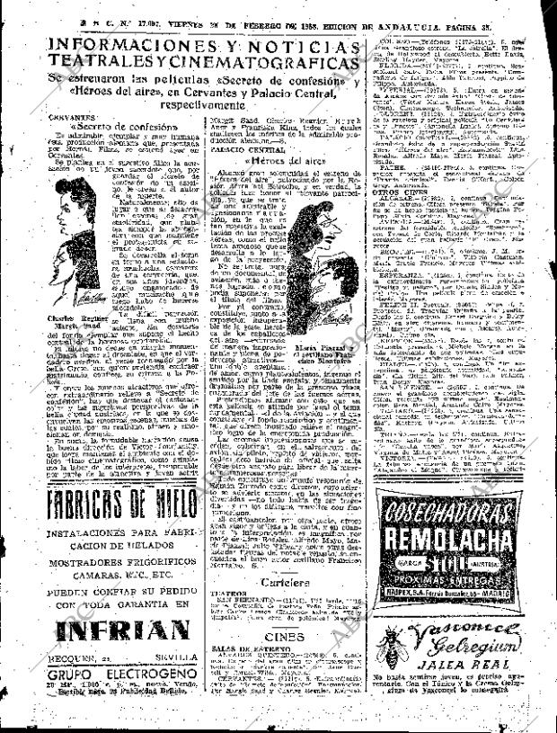 ABC SEVILLA 28-02-1958 página 35