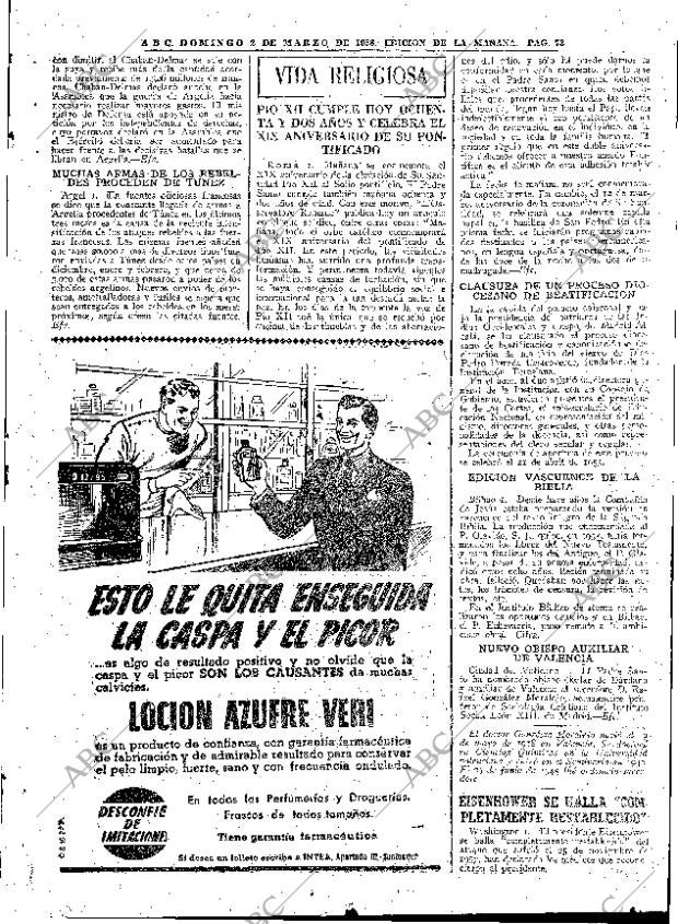 ABC MADRID 02-03-1958 página 73