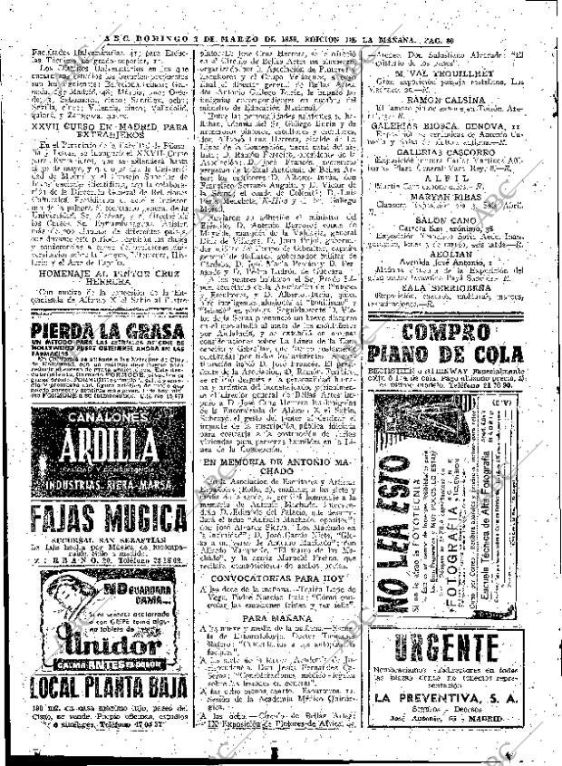 ABC MADRID 02-03-1958 página 80