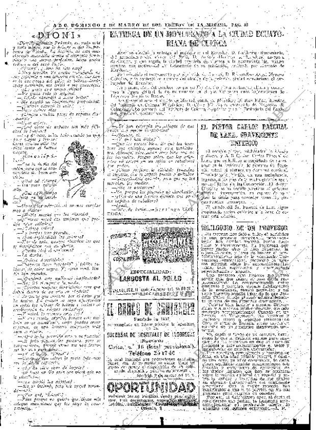 ABC MADRID 02-03-1958 página 83