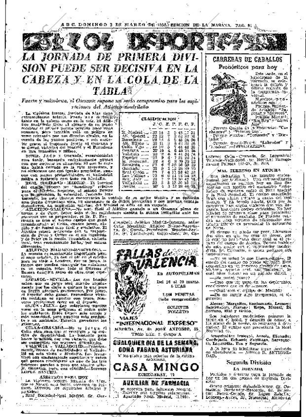 ABC MADRID 02-03-1958 página 91