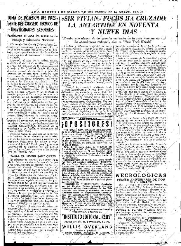 ABC MADRID 04-03-1958 página 42