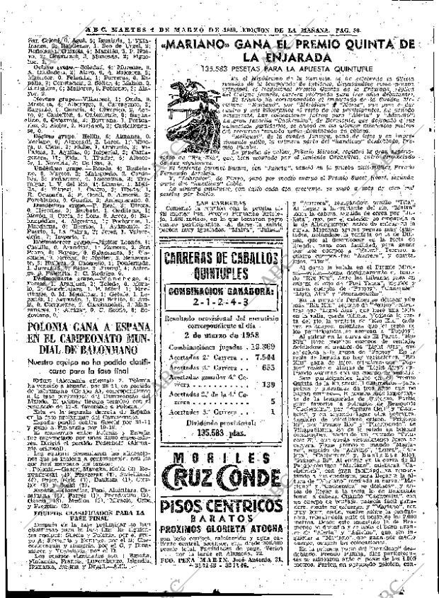 ABC MADRID 04-03-1958 página 56