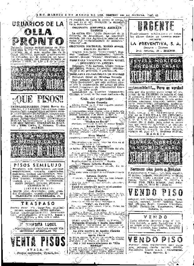 ABC MADRID 04-03-1958 página 60