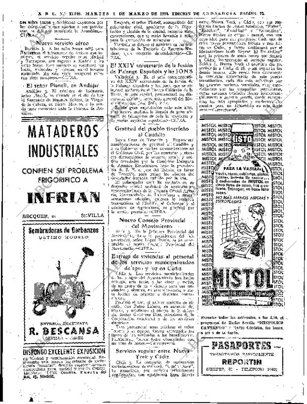 ABC SEVILLA 04-03-1958 página 22