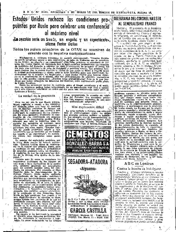 ABC SEVILLA 05-03-1958 página 17