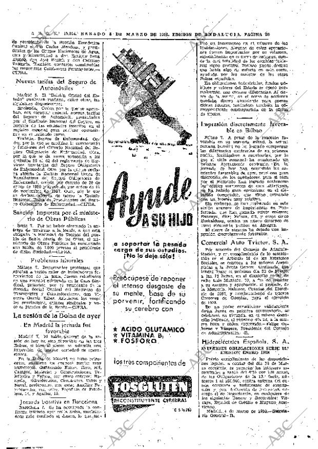 ABC SEVILLA 08-03-1958 página 28