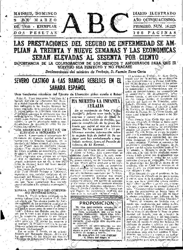 ABC MADRID 09-03-1958 página 63