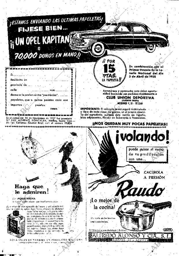 ABC SEVILLA 09-03-1958 página 26