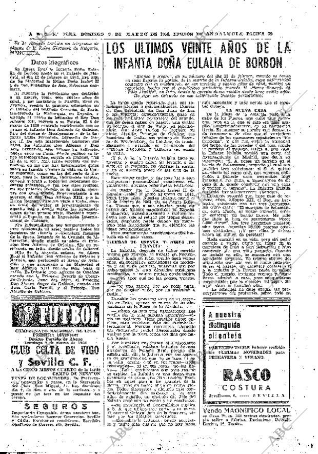 ABC SEVILLA 09-03-1958 página 32