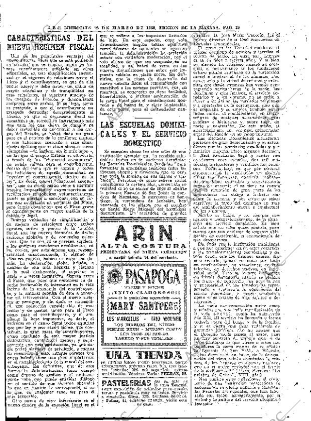 ABC MADRID 19-03-1958 página 34