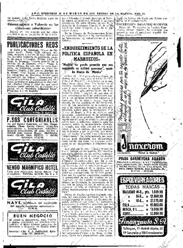 ABC MADRID 19-03-1958 página 36