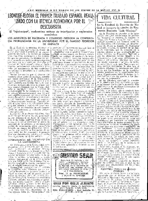 ABC MADRID 19-03-1958 página 43