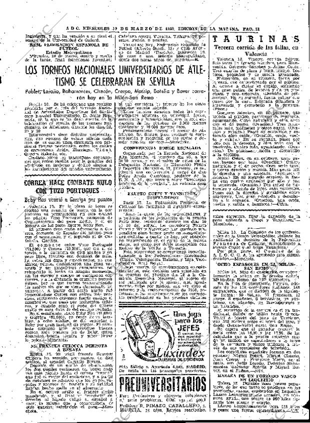 ABC MADRID 19-03-1958 página 51