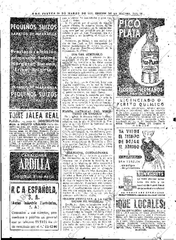 ABC MADRID 20-03-1958 página 38