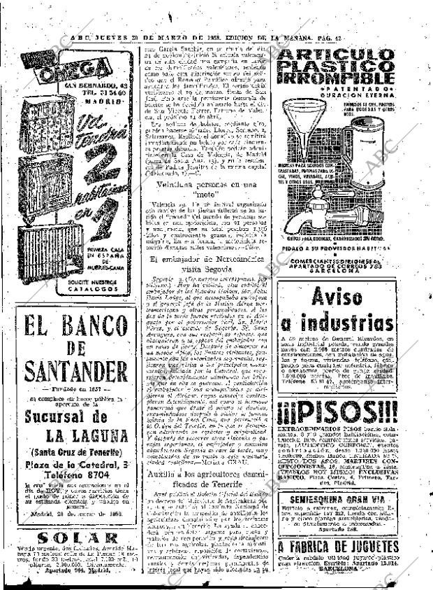 ABC MADRID 20-03-1958 página 42