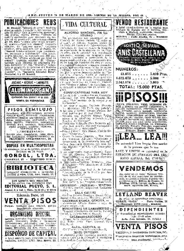 ABC MADRID 20-03-1958 página 44