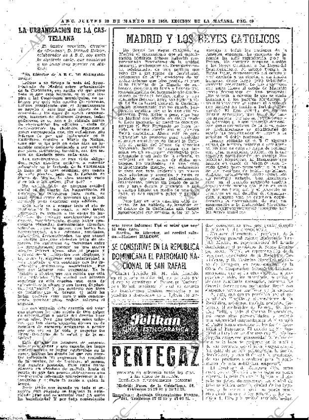 ABC MADRID 20-03-1958 página 49