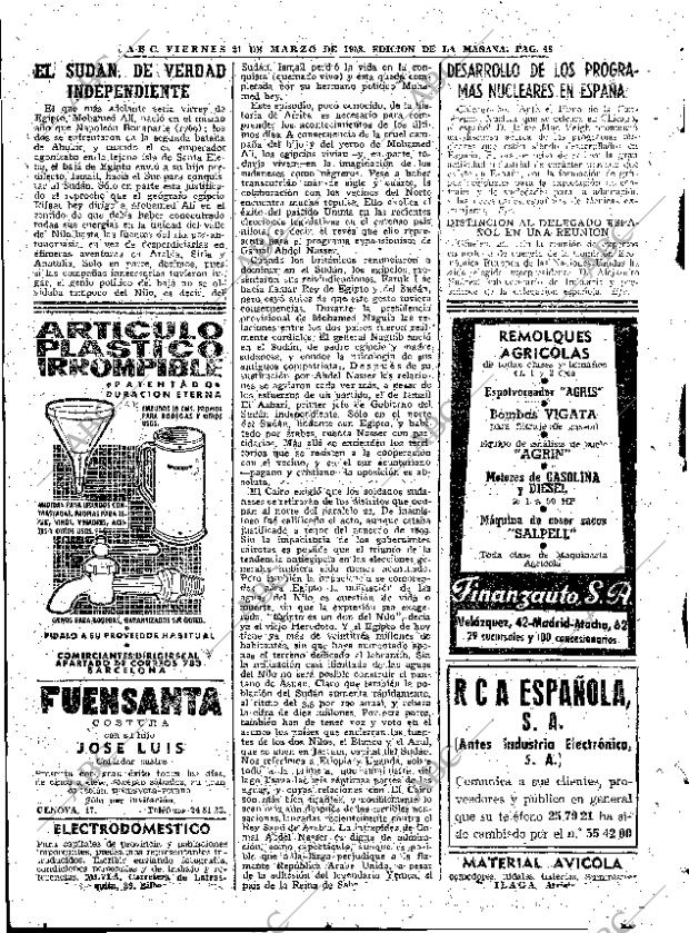 ABC MADRID 21-03-1958 página 48