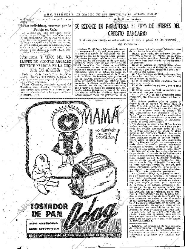 ABC MADRID 21-03-1958 página 55