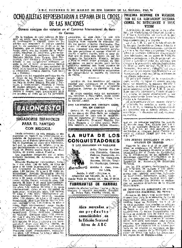 ABC MADRID 21-03-1958 página 71