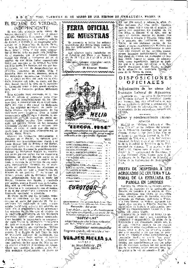 ABC SEVILLA 21-03-1958 página 16