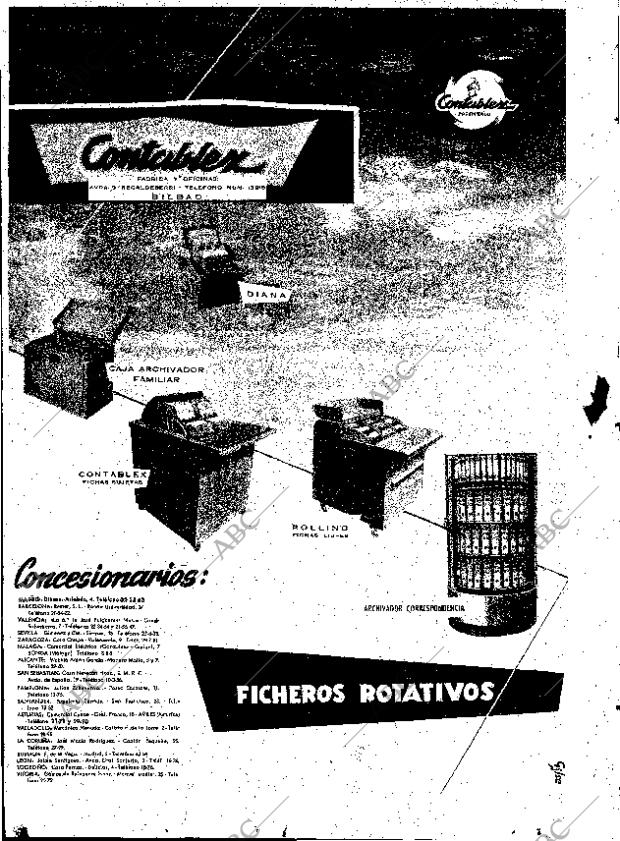 ABC MADRID 22-03-1958 página 2