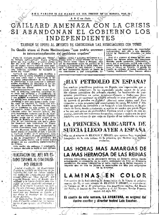 ABC MADRID 22-03-1958 página 37