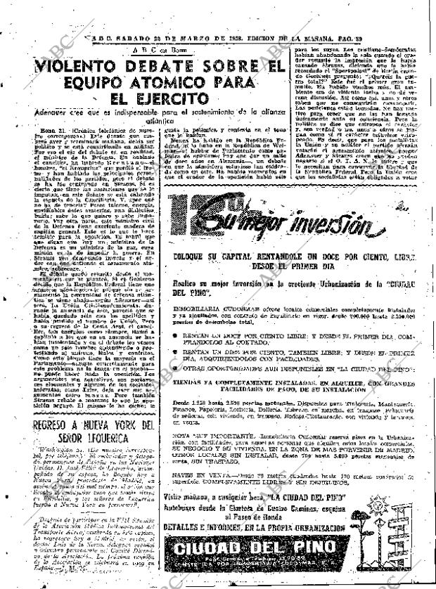 ABC MADRID 22-03-1958 página 39