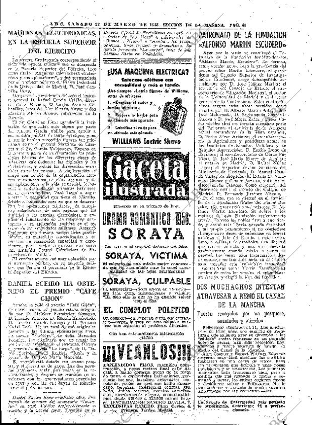 ABC MADRID 22-03-1958 página 46