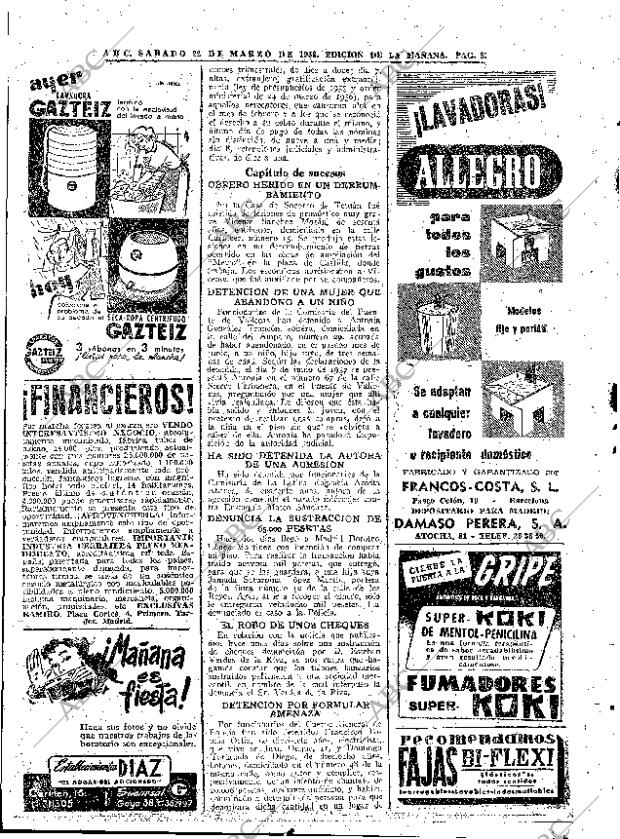 ABC MADRID 22-03-1958 página 52