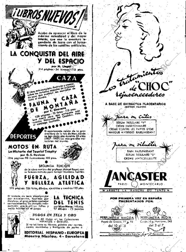 ABC MADRID 22-03-1958 página 6