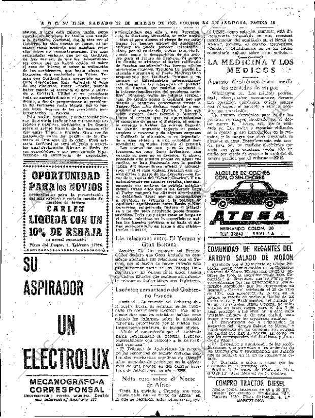 ABC SEVILLA 22-03-1958 página 18