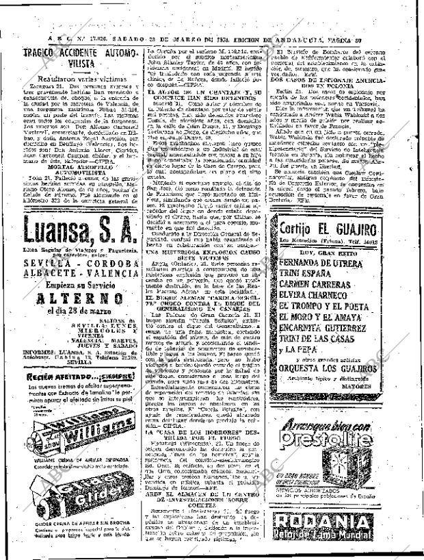ABC SEVILLA 22-03-1958 página 30
