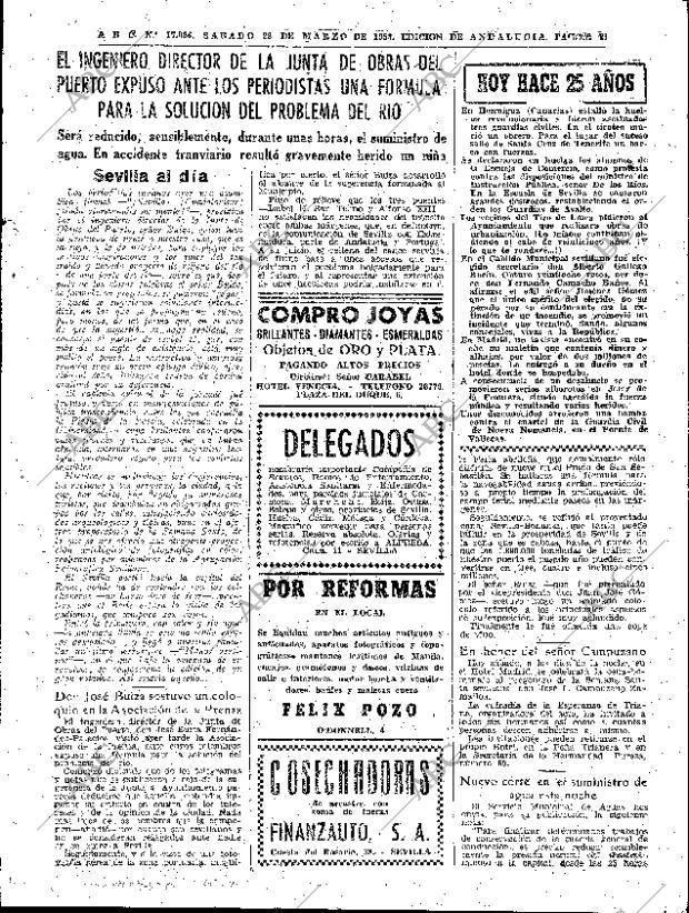ABC SEVILLA 22-03-1958 página 31