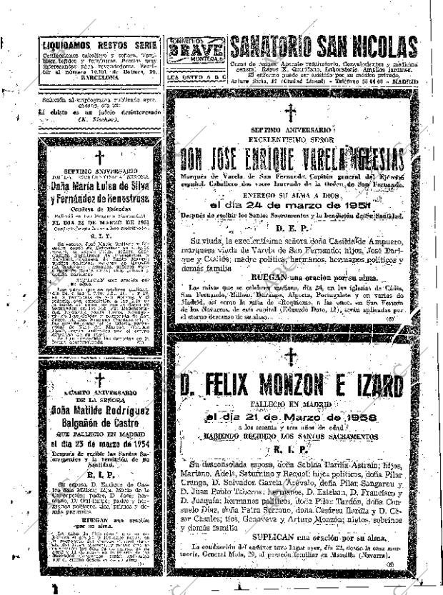ABC MADRID 23-03-1958 página 105