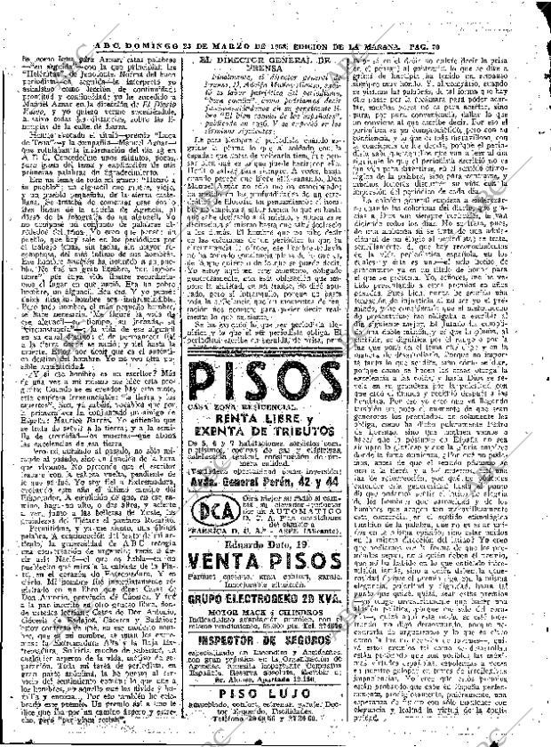 ABC MADRID 23-03-1958 página 70