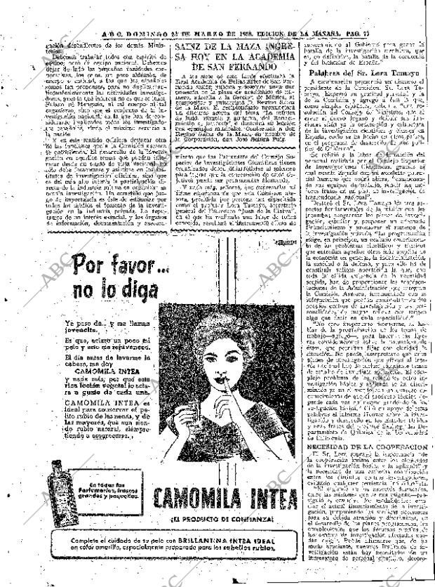 ABC MADRID 23-03-1958 página 75